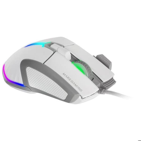 Spelmus - Mars Gaming - MM-XT - RGB - Ergonomisk - 12800 DPI - 9 konfigurerbara knappar