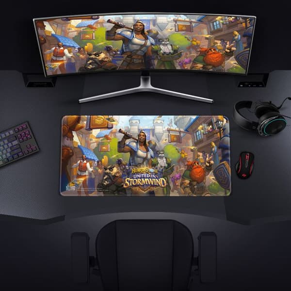 Musmatta - Hearthstone - United in Stormwind - XL - Flerfärgad - Halkfri