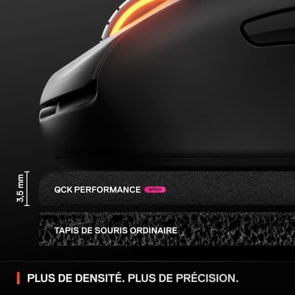 Gaming musmatta - STEELSERIES - QcK Performance XL - Snabb - 900 x 400 mm