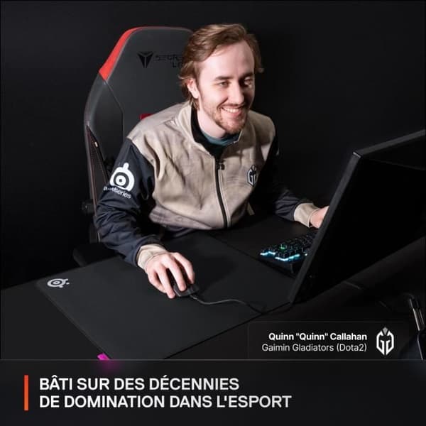 Gaming musmatta - STEELSERIES - QcK Performance XL - Snabb - 900 x 400 mm