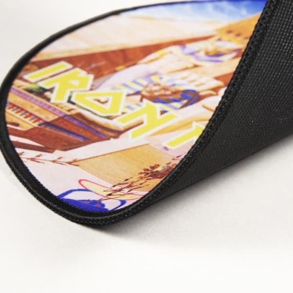 Musmatta - SUBSONIC - Iron Maiden - Maximal spelkomfort - 3 mm tjockt skum - Vinyldesign