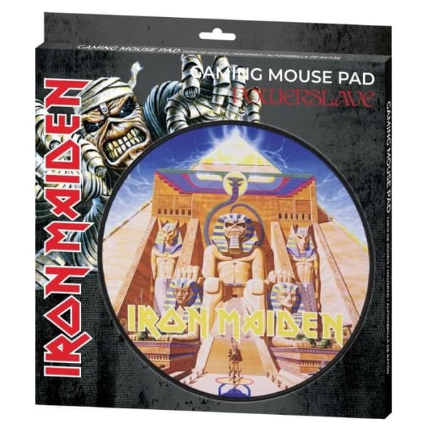 Musmatta - SUBSONIC - Iron Maiden - Maximal spelkomfort - 3 mm tjockt skum - Vinyldesign