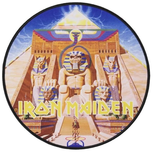 Musmatta - SUBSONIC - Iron Maiden - Maximal spelkomfort - 3 mm tjockt skum - Vinyldesign