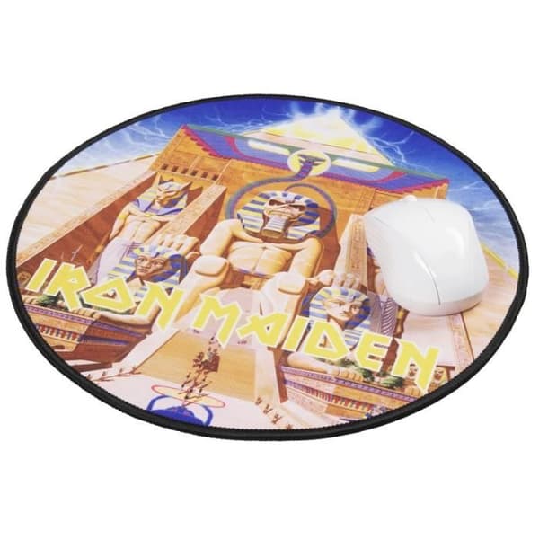 Musmatta - SUBSONIC - Iron Maiden - Maximal spelkomfort - 3 mm tjockt skum - Vinyldesign