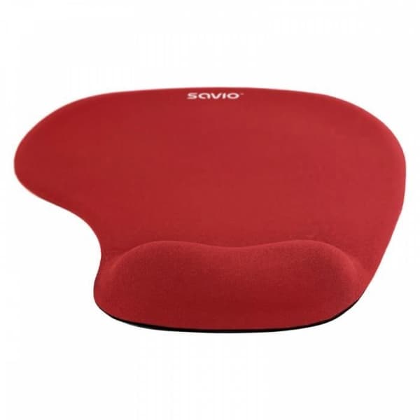 SAVIO ERGONOMISK MUSMATTA MED RÖD GELKUDD 230 X 190