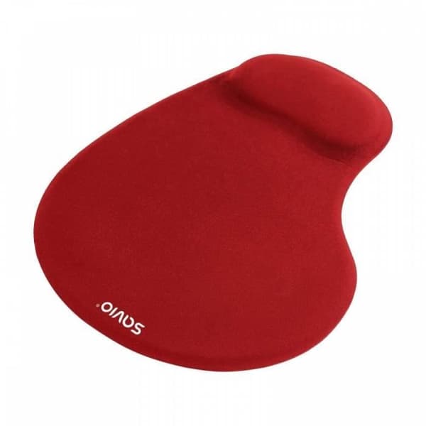 SAVIO ERGONOMISK MUSMATTA MED RÖD GELKUDD 230 X 190