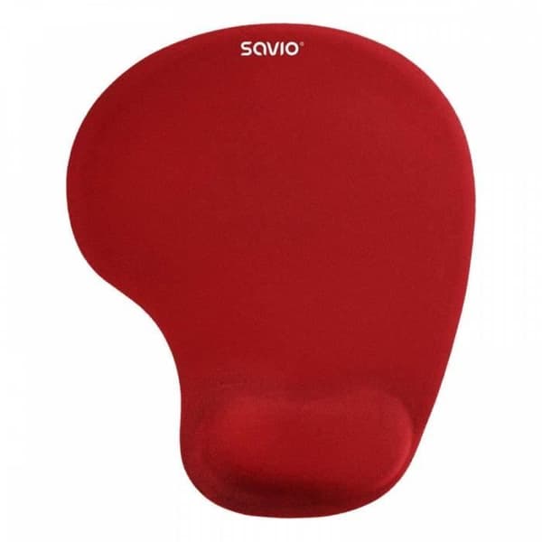 SAVIO ERGONOMISK MUSMATTA MED RÖD GELKUDD 230 X 190