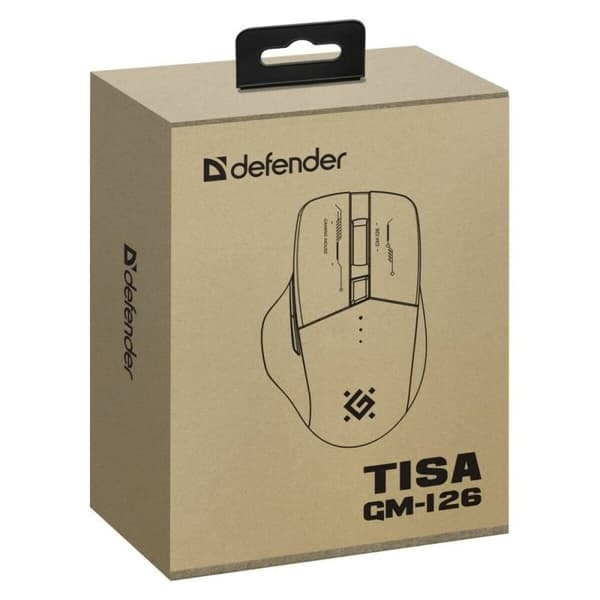 Trådlös Mus Bluetooth Defender GM-126 Vit