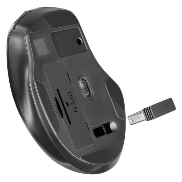 Optisk trådløs mus Defender DEFENDER PRIME MB-053 RF SILENT Sort