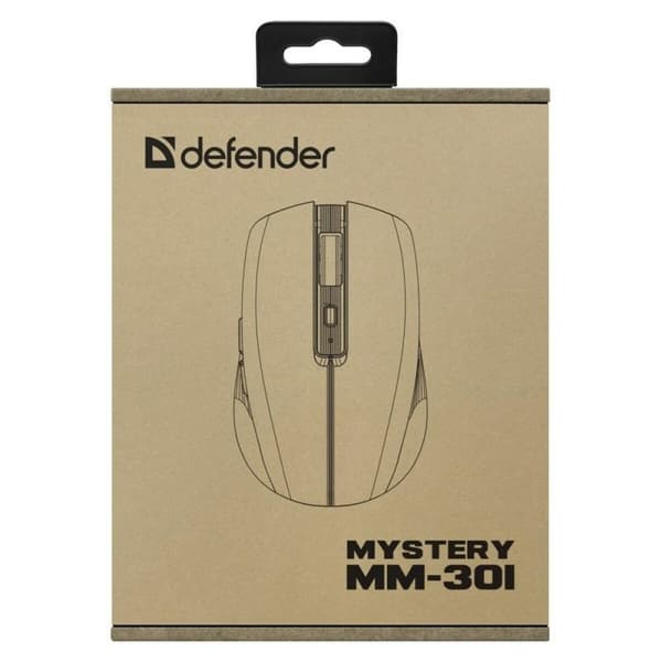 Trådlös Mus Bluetooth Defender MISTERIO MM-301 Violett
