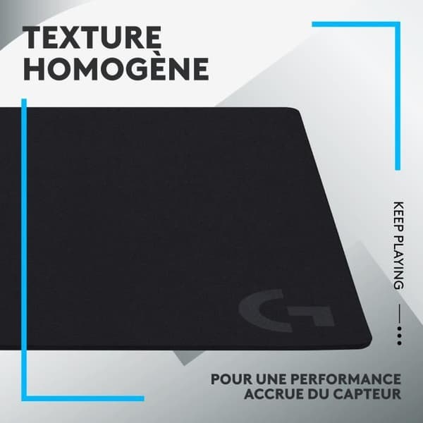 Logitech G640 stor tygmusmatta Halkfri spelmusmatta