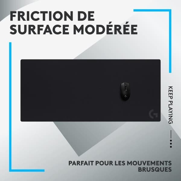 Gaming musmatta - Logitech - G840 - Svart