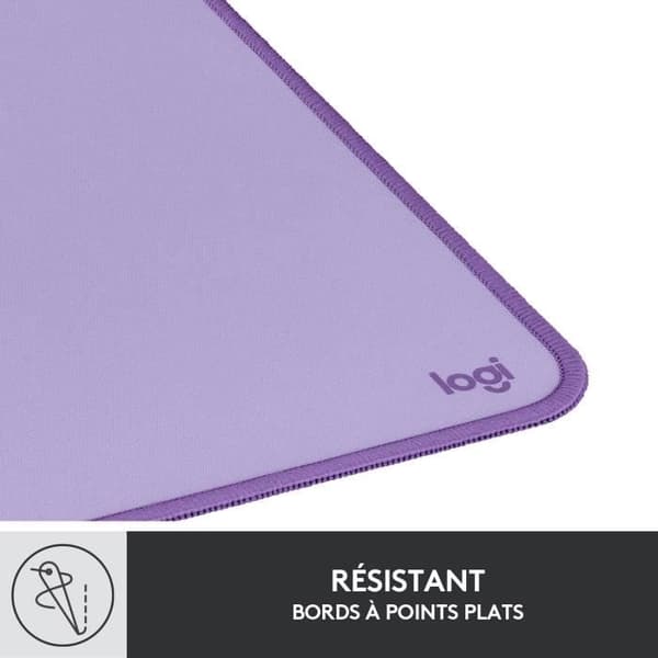 Logitech Large Desk Mat Studio Series Musmatta, multifunktionell och utökad - lavendel