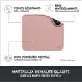 Miniatyrbild 4 av 6: Musmatta - Logitech - Studio Series - Easy Glide - Rosa