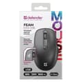 Miniatyrbild 3 av 3: Gaming Mus Defender FEAM MM-296 RF SILENT Svart