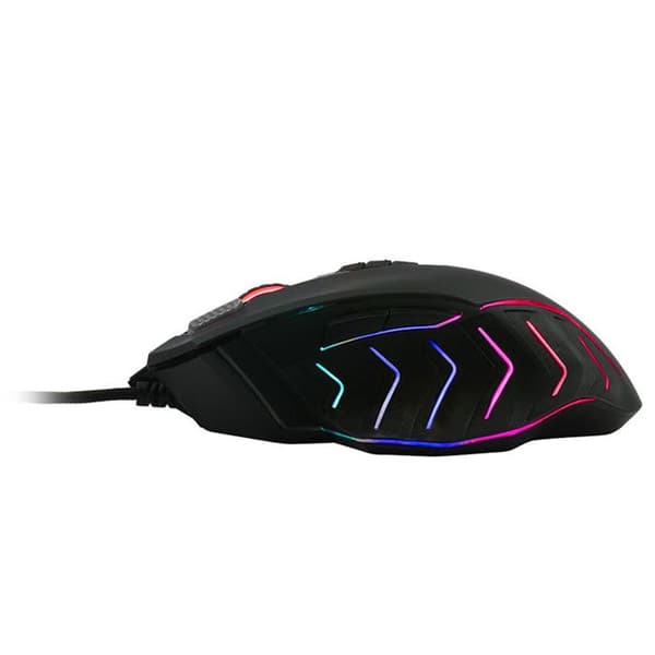 A4TECH Gaming Mouse, USB, 8000 DPI, Metal Skates, J95 RGB Pixart (aktiverad)