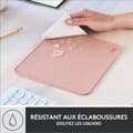 Miniatyrbild 3 av 6: Musmatta - Logitech - Studio Series - Easy Glide - Rosa