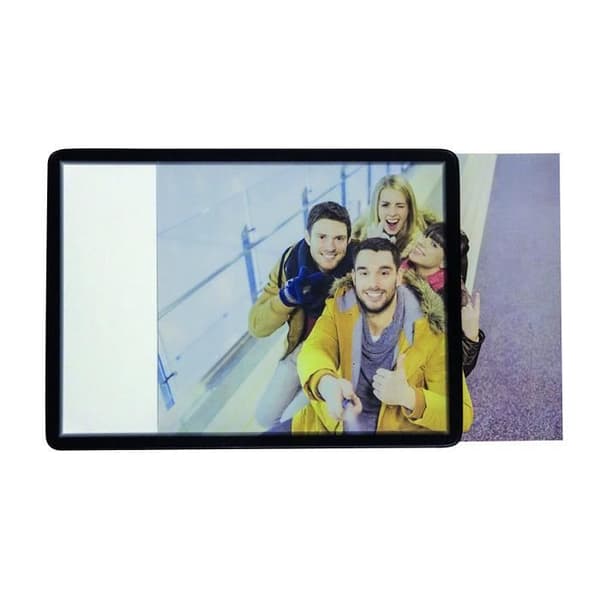 Musmatta - LOGILINK - Transparent - Svart kant - 23 x 19.5 cm - PVC