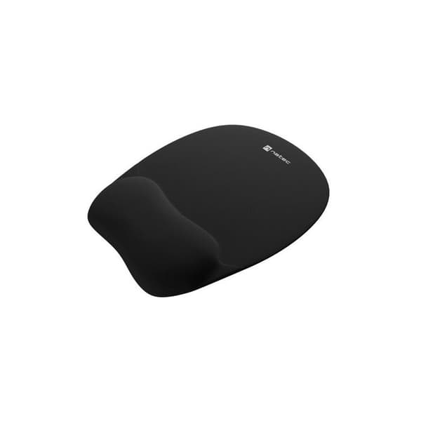 Musmatta - Natec - Chipmunk - Svart - Ergonomiskt handledsstöd