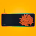 Miniatyrbild 2 av 3: XL spelmusmatta - FRTEC Dragon Ball Super - Svart och Orange, med RGB