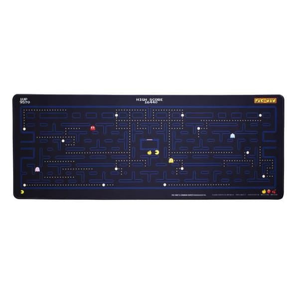 Pac-Man musmatta - PALADONE - Mått 30cm x 80cm - Rengörbar matta - Officiellt licensierad produkt