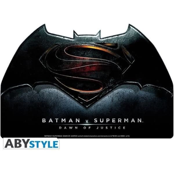 DC Comics Mouse Pad - Batman vs Superman Movie Logo - Original Shape