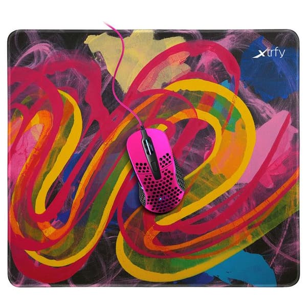 Gaming Musmatta - Xtrfy - GP4 Street Pink - Large - Färg Rosa - Street Design