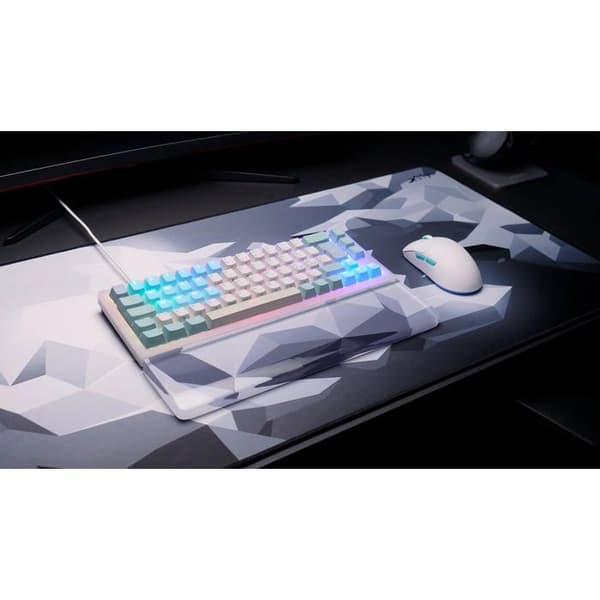 XL musmatta - Xtrfy - GP5 LITUS WHITE - Färg: Vit - Bra komfort - Elegant design
