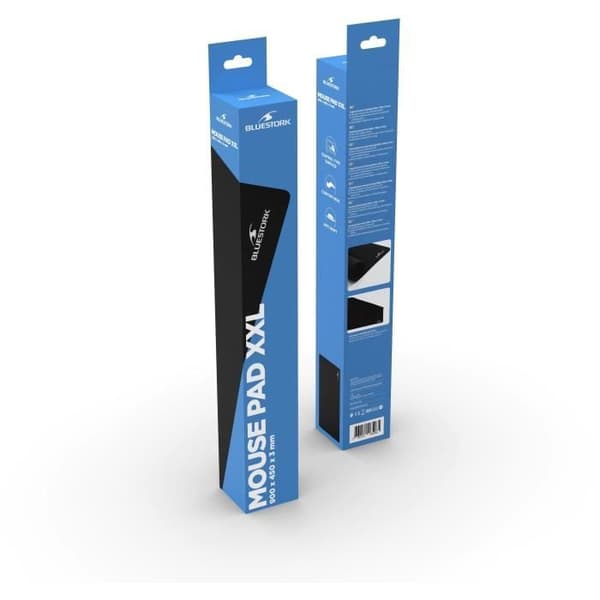 AXS BS-PAD-XXL - XXL-musmatta - 900x450x3mm - Antiglidgummi på undersidan - Vattenavvisande beläggning