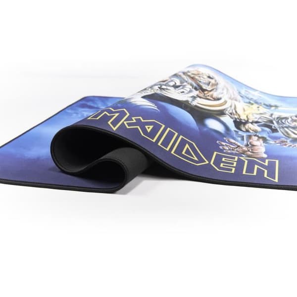 XXL musmatta - SUBSONIC - Iron Maiden - Tillbehör för spelare - Skum - 90 cm x 40 cm - Svart