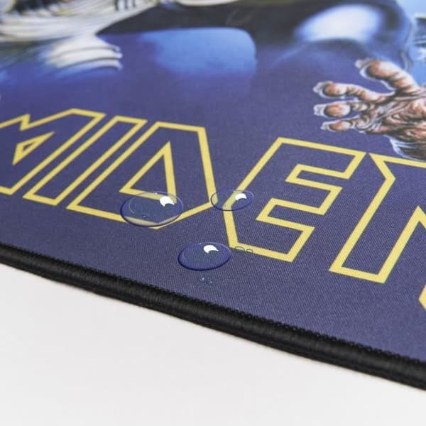 XXL musmatta - SUBSONIC - Iron Maiden - Tillbehör för spelare - Skum - 90 cm x 40 cm - Svart