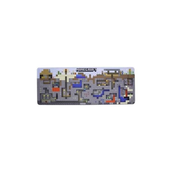 XL musmatta - Minecraft - World of Minecraft - 80x30 cm - Textilyta med hög densitet - Halkfri