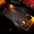 Miniatyrbild 2 av 2: XL Spelmusmatta - NUMSKULL - Harry Potter - Trådlös Laddare 15W - Anpassningsbar LED - Halkfri