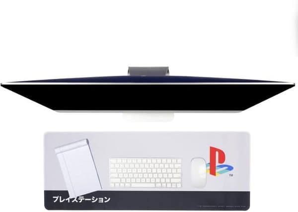 Musmatta - SONY PlayStation - PS1 - Textilyta med hög densitet - Halkfri bas - Förstärkta kanter