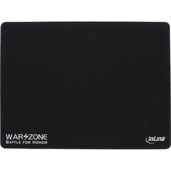Gamers InLine® musmatta - 350x260x3mm - Svart