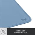 Miniatyrbild 5 av 6: Musmatta - Logitech - Studio-serien - Easy Glide - Blågrå