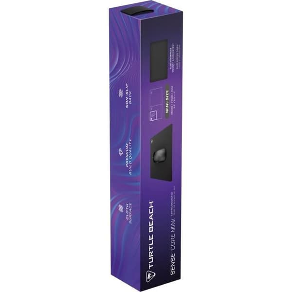 Gamingmusmatta - Turtle Beach SenseCore Mini - Mikrovävd yta, balanserad, bekväm