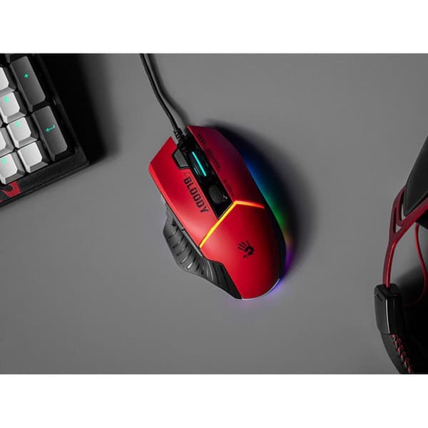 A4TECH BLOODY W95Max USB-sportmus Röd A4TMYS47257
