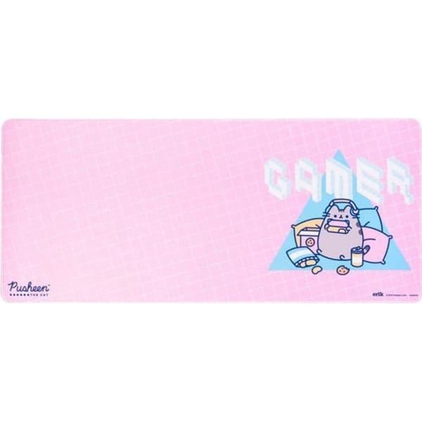 Musmatta - Pusheen - Rosa - XL - Skum och tyg - Optimal komfort