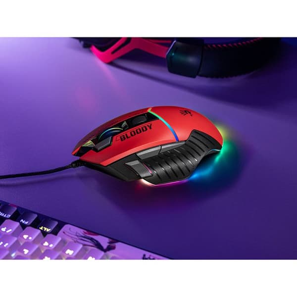 A4TECH BLOODY W95Max USB-sportmus Röd A4TMYS47257