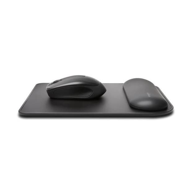 Kensington ErgoSoft musmatta - ACCO/KENSINGTON - 21 mm x 195 mm x 240 mm - Svart - Gelblock(ar)
