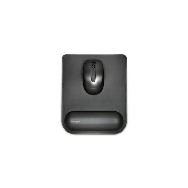 Kensington ErgoSoft musmatta - ACCO/KENSINGTON - 21 mm x 195 mm x 240 mm - Svart - Gelblock(ar)