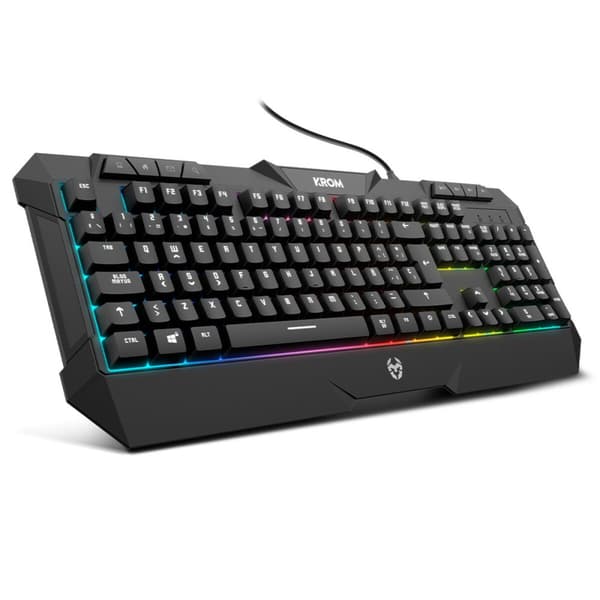 Gaming-tastatur og -mus Krom Kunai Spansk qwerty