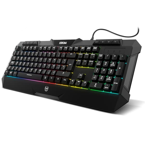 Gaming-tastatur og -mus Krom Kunai Spansk qwerty