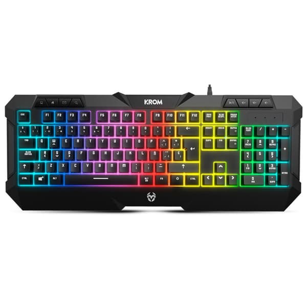 Gaming-tastatur og -mus Krom Kunai Spansk qwerty