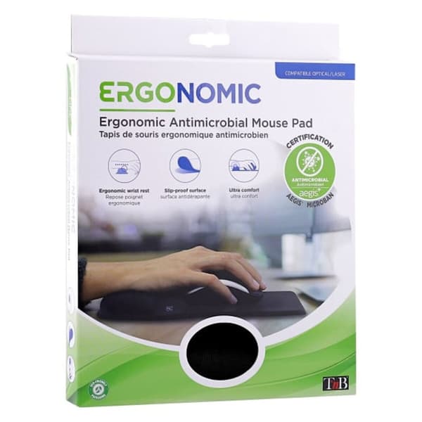 Musematte T'NB ERGO-DESIGN Svart