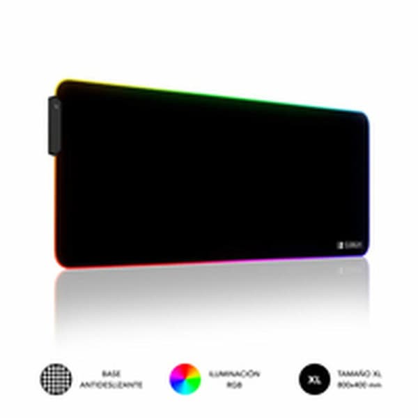 Hiirimatto Subblim SUBMP-02RGB01 Musta Monivärinen XL (1 osaa)