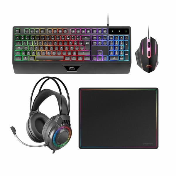 Tangentbord och Mus Mars Gaming MCP124PROES