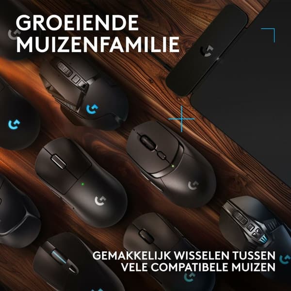 Halkfri matta Logitech Svart