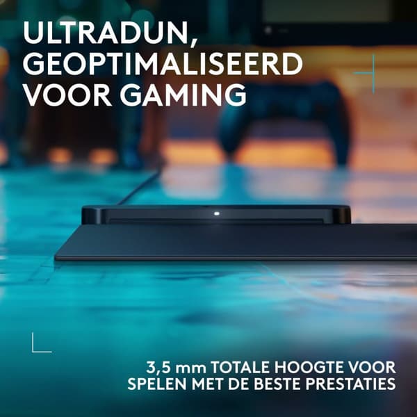 Halkfri matta Logitech Svart